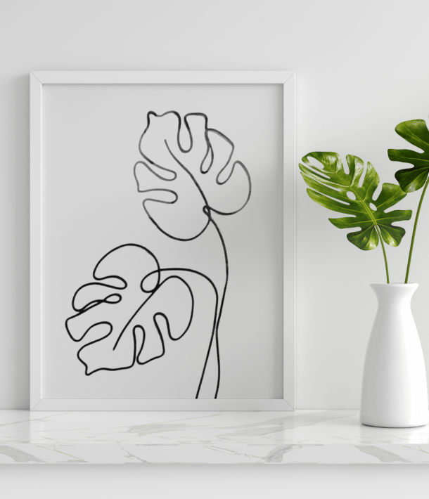 Monstera love par Concept d'Anaï