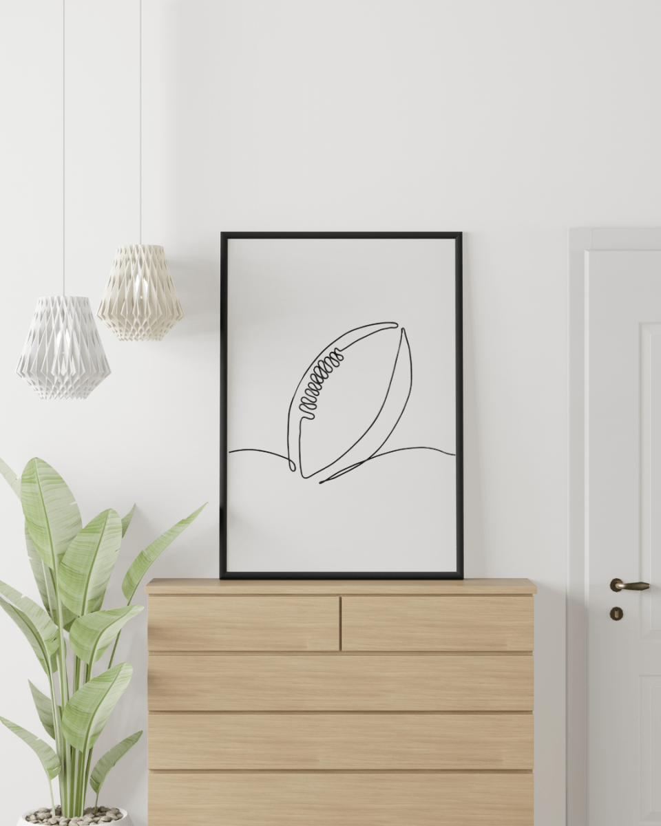 Ballon de rugby par Concept d'Anaï