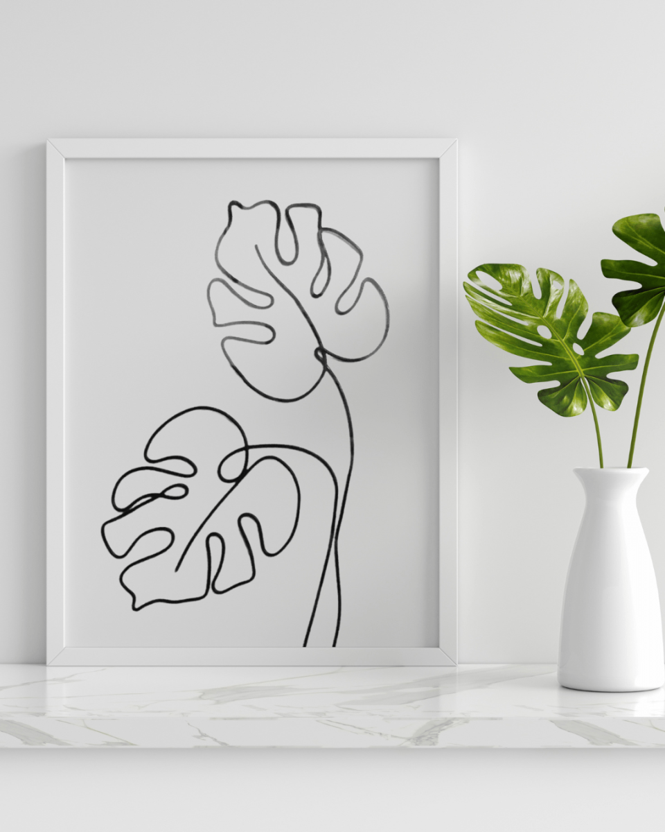 Monstera love par Concept d'Anaï