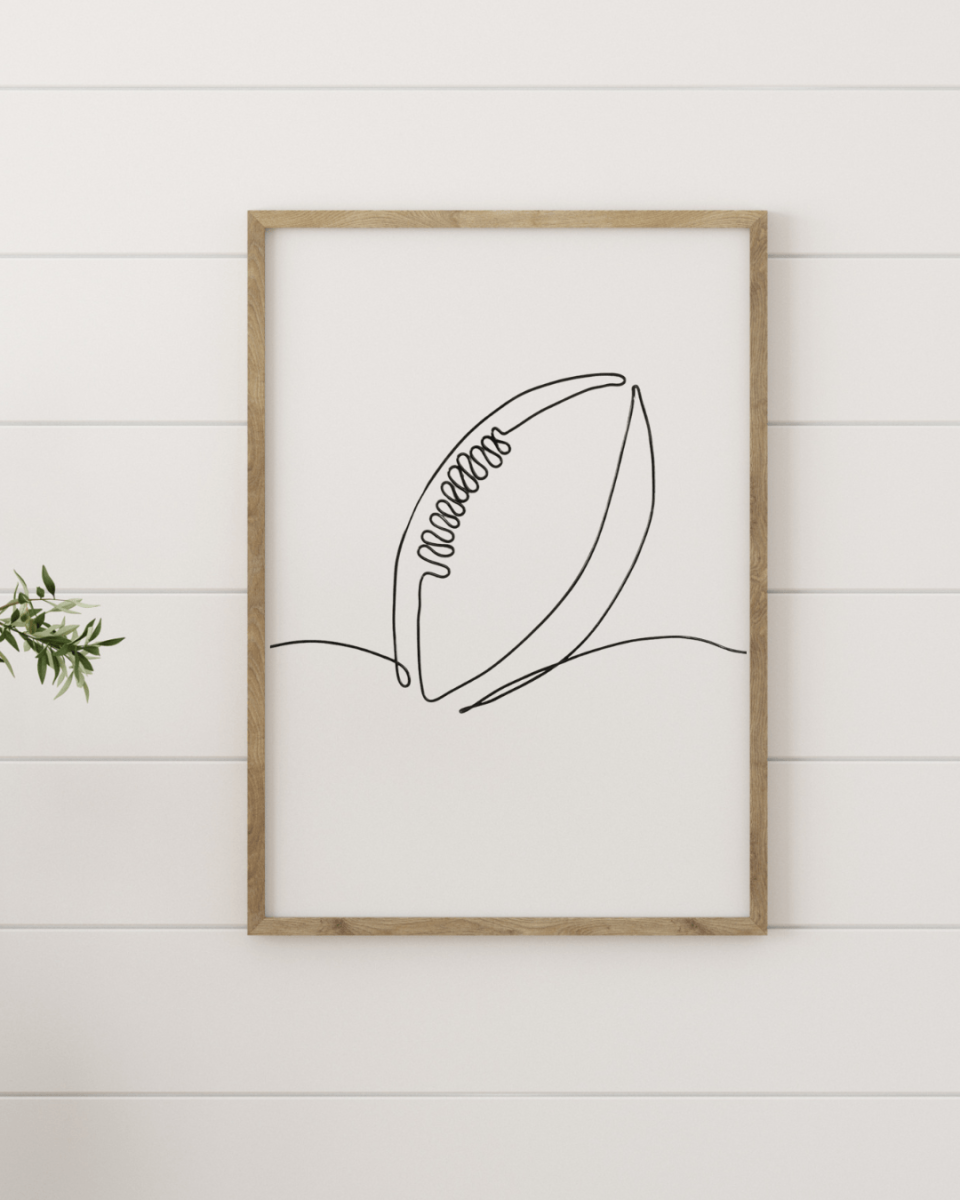 Ballon de rugby par Concept d'Anaï